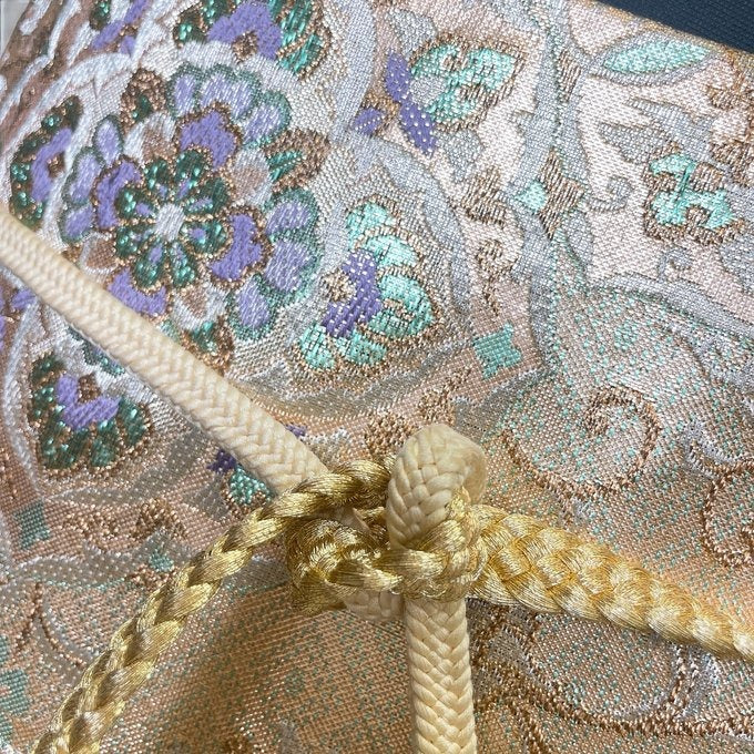 煌めく金刺繍帯 サッシュベルト