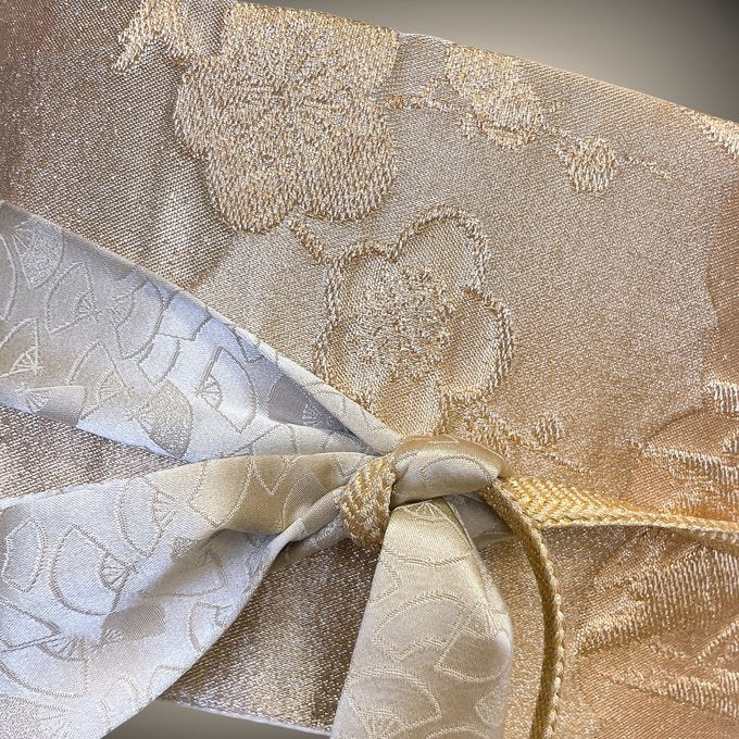 煌めく金刺繍帯 サッシュベルト