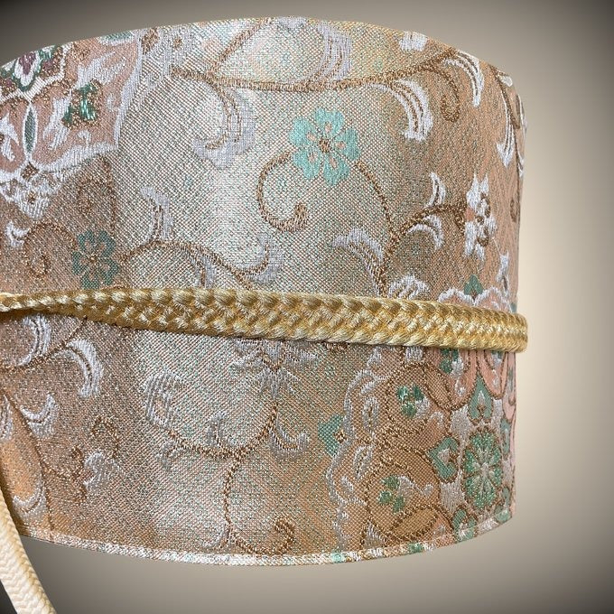 煌めく金刺繍帯 サッシュベルト
