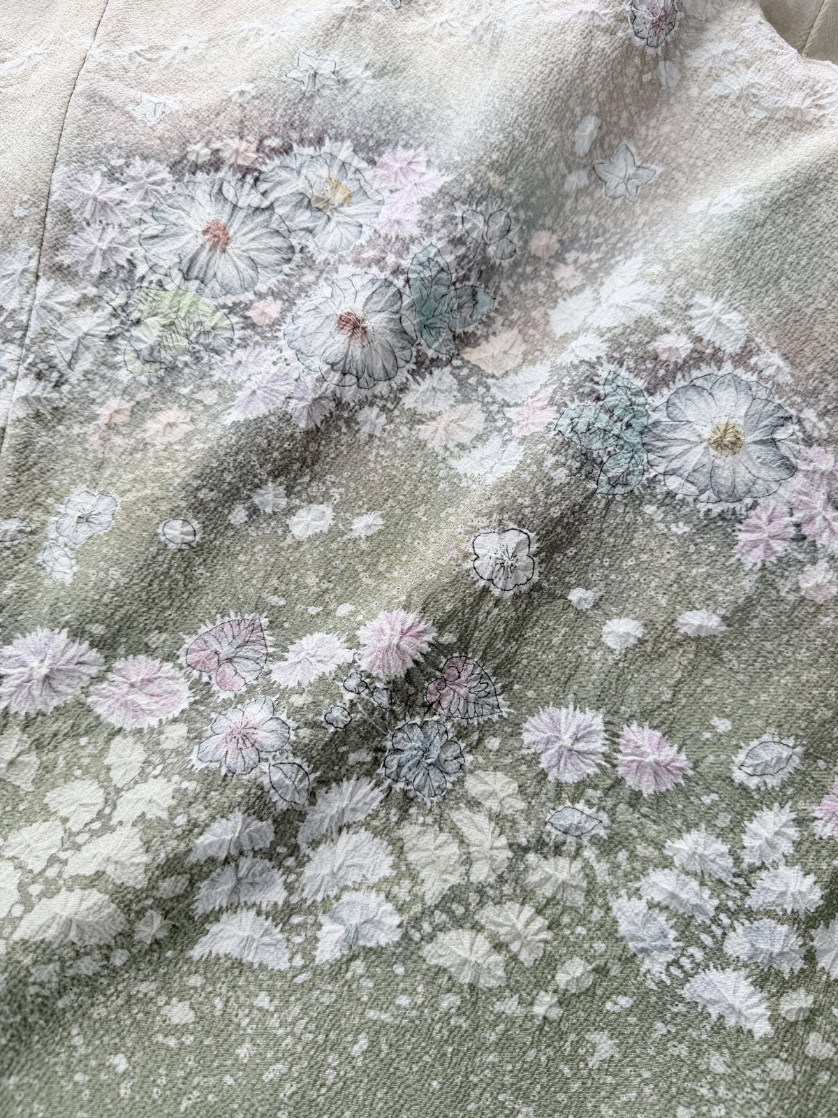 〜極上の逸品〜 最高級辻が花絞り ロングドレス 絞り染め着物 Kimono long dress
