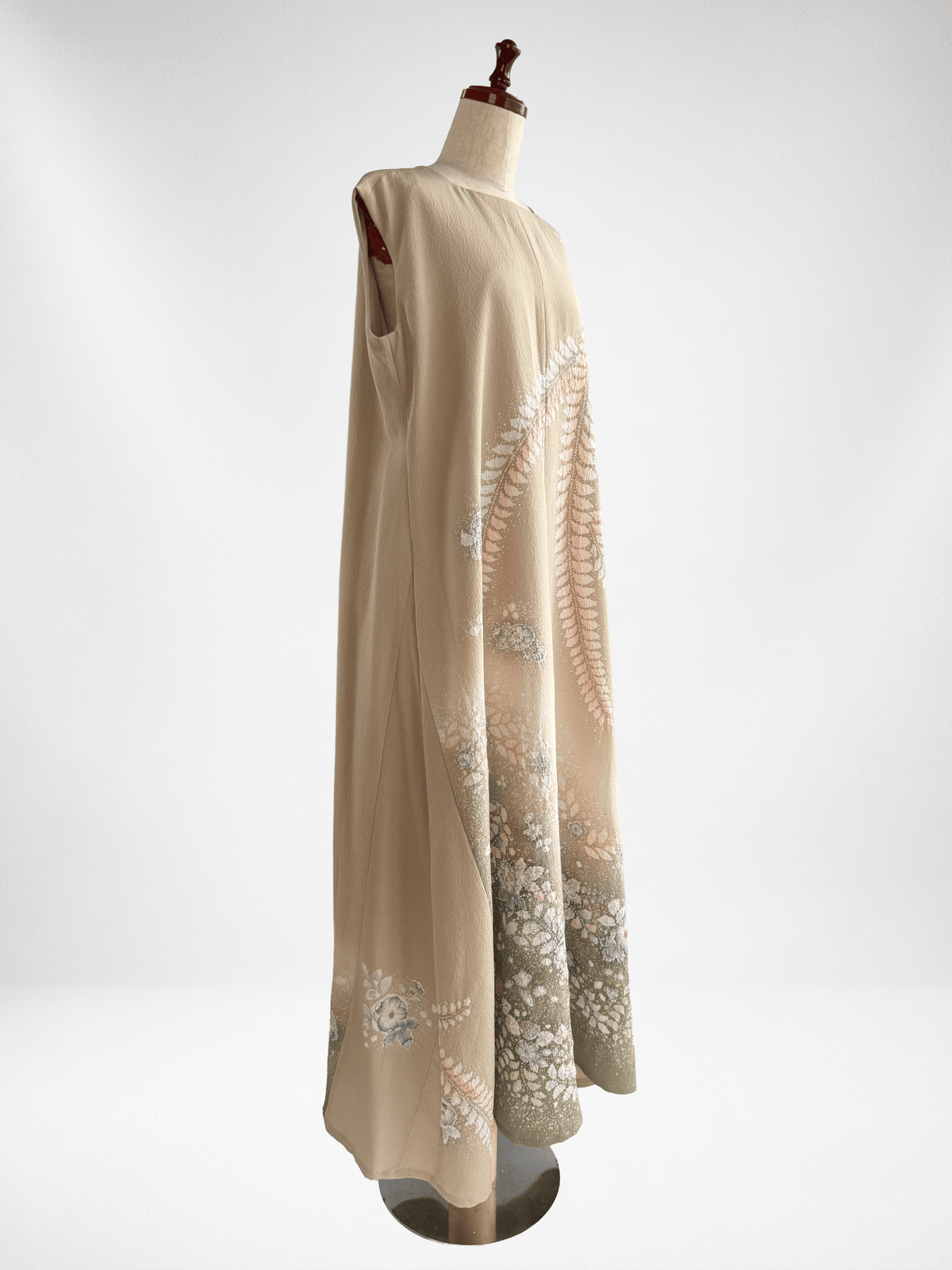 〜極上の逸品〜 最高級辻が花絞り ロングドレス 絞り染め着物 Kimono long dress