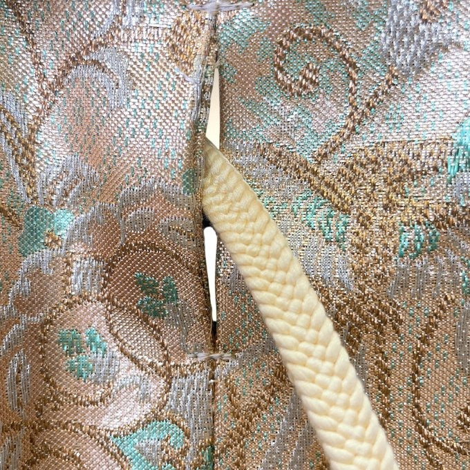 煌めく金刺繍帯 サッシュベルト